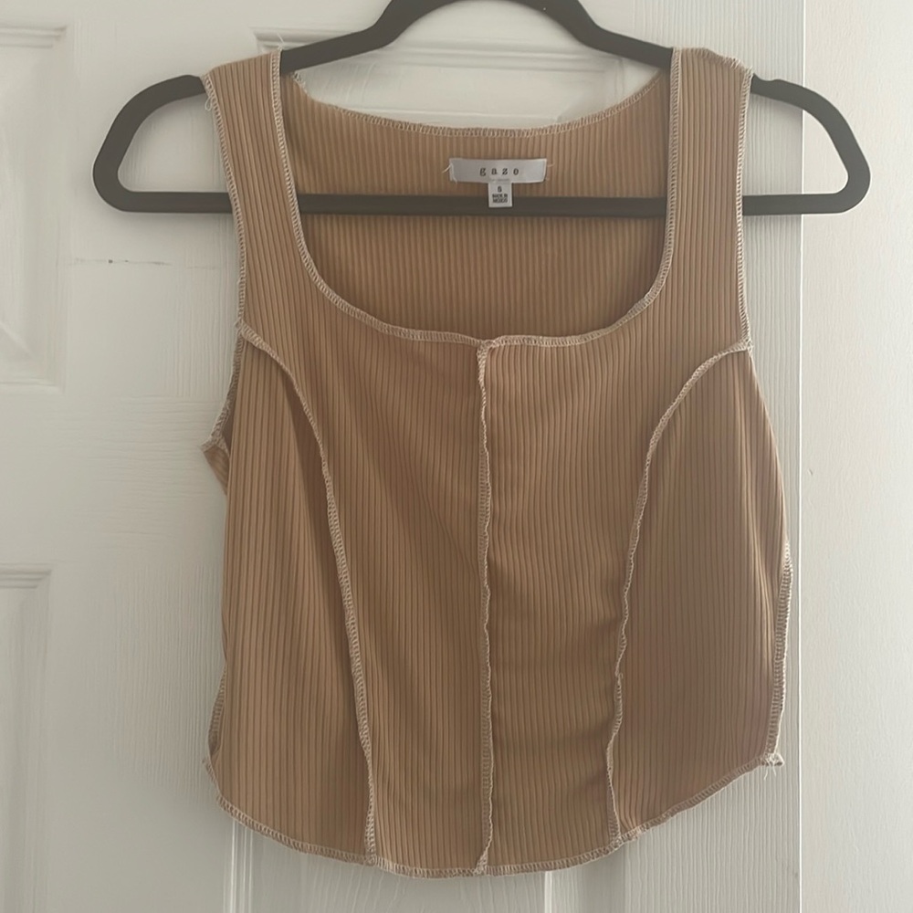 Soft corset top